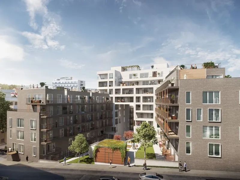 Boligprosjektet Akershøyden består av 137 leiligheter og 5 hybler.