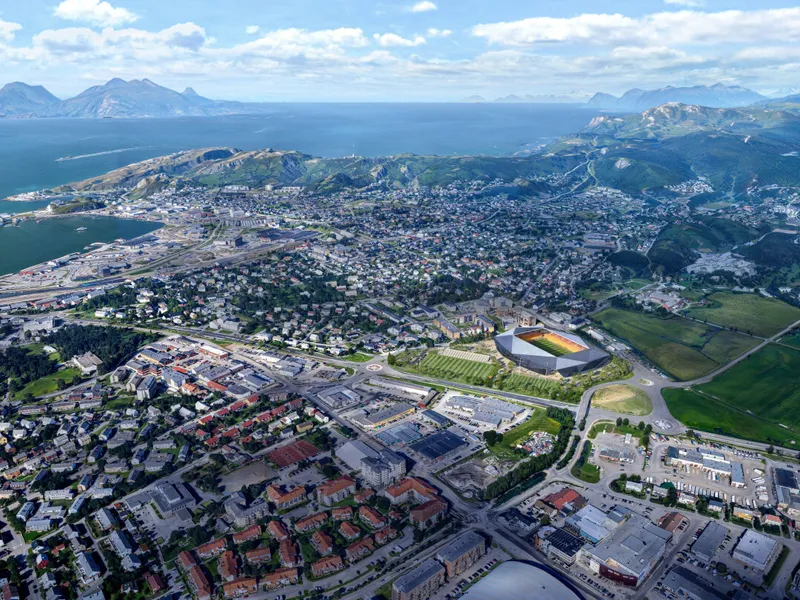 Klubben har en ambisjon om å gå inn i en samspillsfase med vinneren etter oppstartsforhandlinger er gjennomført.. Illustrasjon: Nordic Office of Architecture