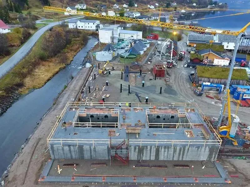Astafjord landbasert ras anlegg