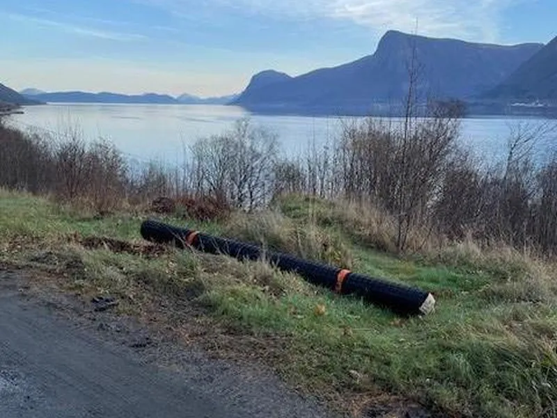 Bilete av anleggsområdet på Alme - Klikk for stort bilete