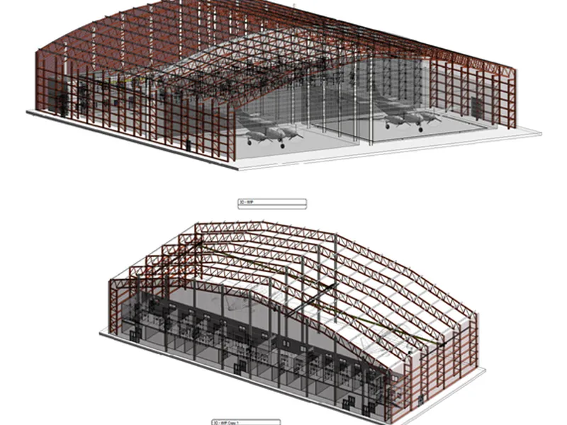 TotalRenovering skal bygge Babcocks Hangar i Tromsø. Her skal hovedvedlikeholdet på flyene gjennomføres. Foto: BSAA