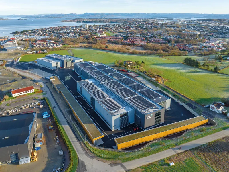 Industribygg for Baker Hughes. Foto: Totalbetong.