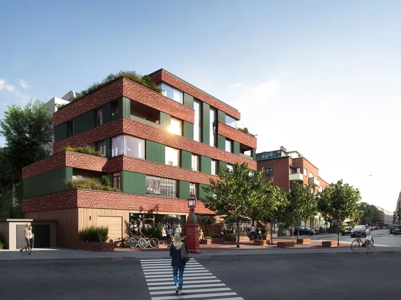 Balders Plass på Frogner - nå er byggingen i gang