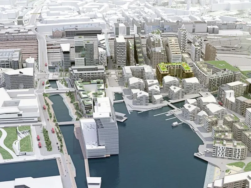 OSU Bjørvika - Oversiktsbilde. Ill: OSU