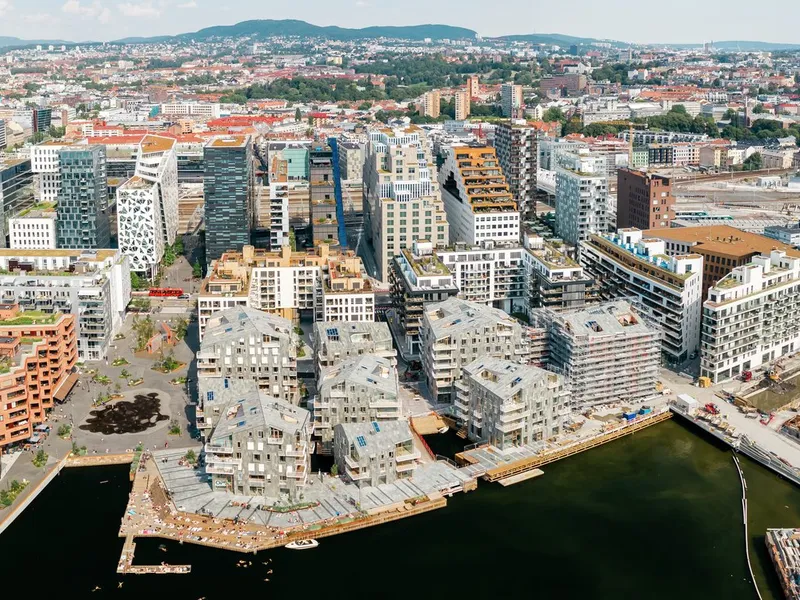 AF bygger Bispevika (Foto: Oslo S Utvikling)