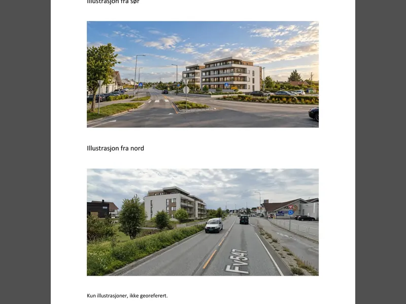 Illustrasjon fra byggesøknad