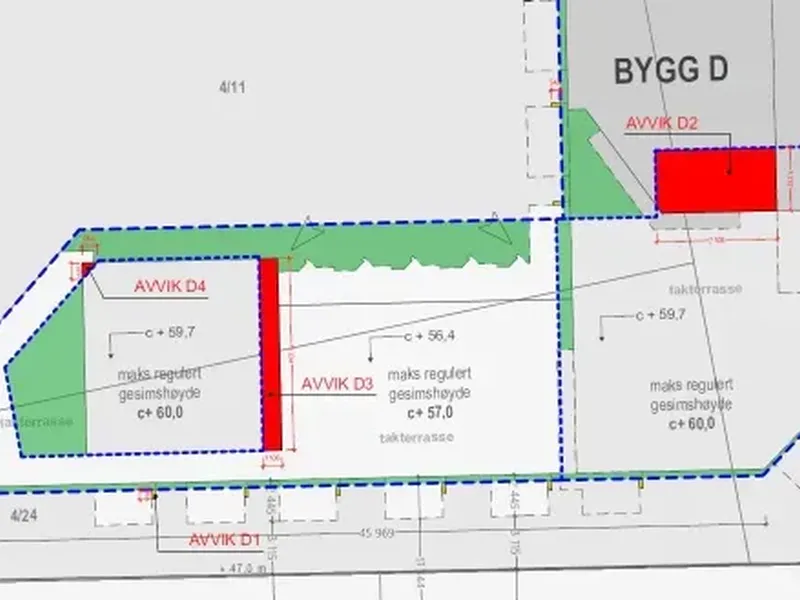 Illustrasjon fra byggesøknad