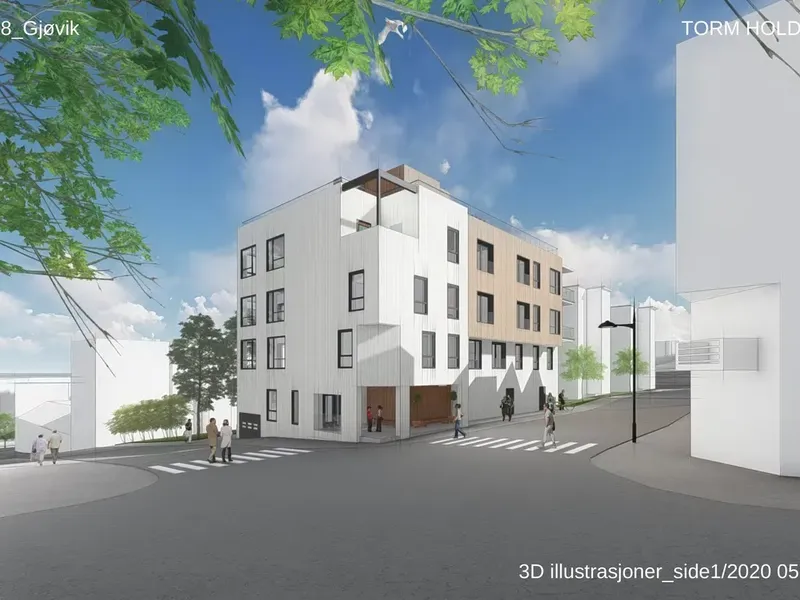 Illustrasjon fra byggesøknad