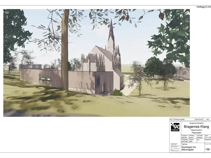 Illustrasjon fra byggesøknad