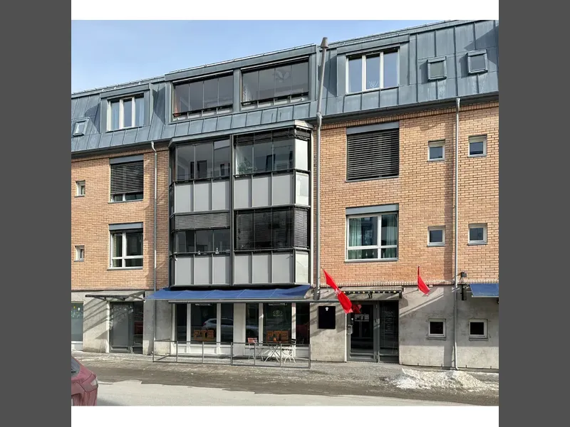 Fasade fra byggesøknad