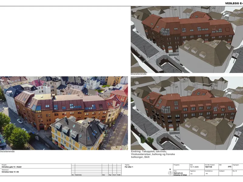 Illustrasjon fra byggesøknad