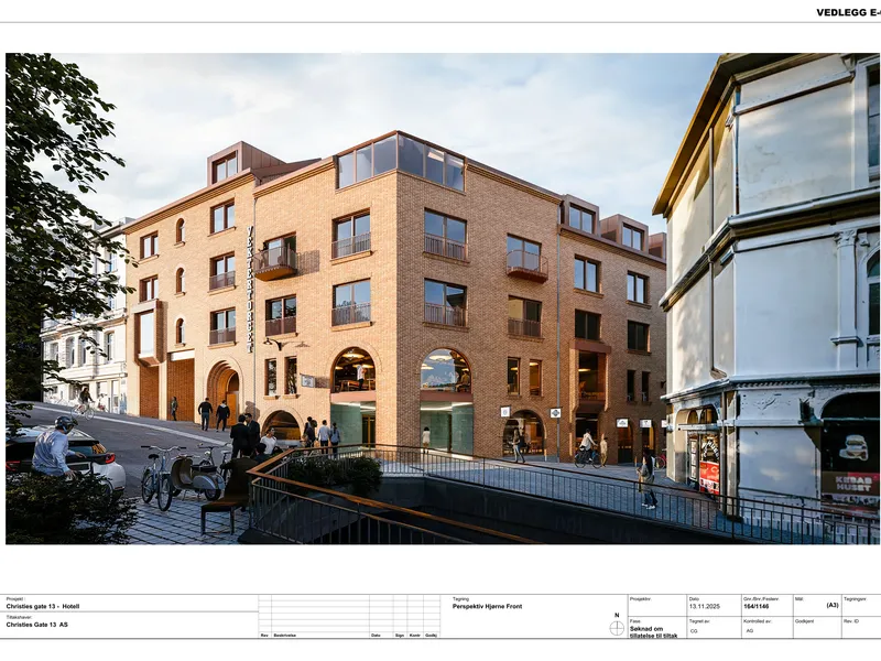 Illustrasjon fra byggesøknad
