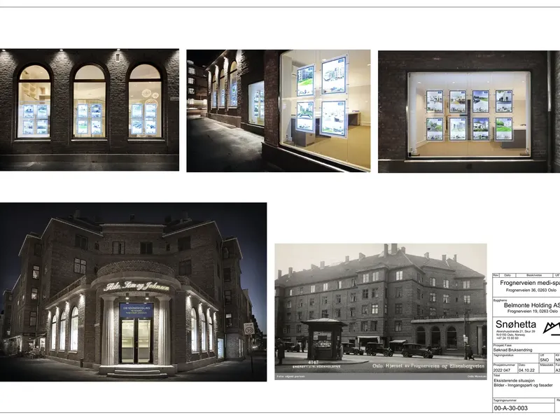 Fasade fra byggesøknad