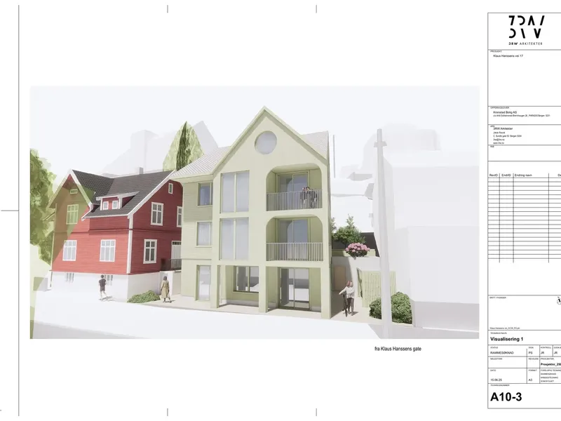 Illustrasjon fra byggesøknad
