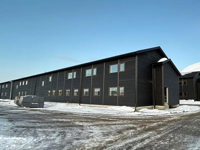 To nye forelegninger i Camp Akkasæter i Blåtind skytefelt. Foto: Forsvarsbygg.
