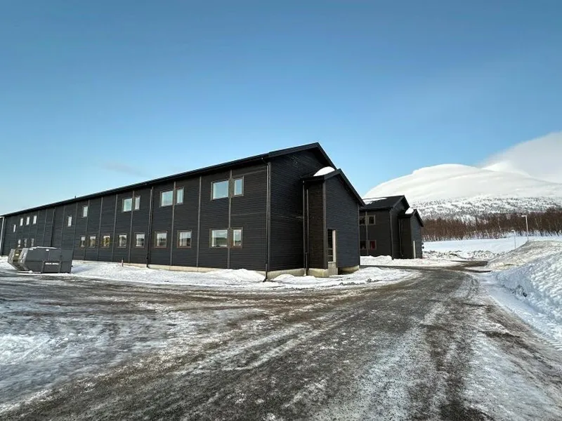 To nye forlegninger i Camp Akkasæter i Blåtind skytefelt.. Foto: Forsvarsbygg