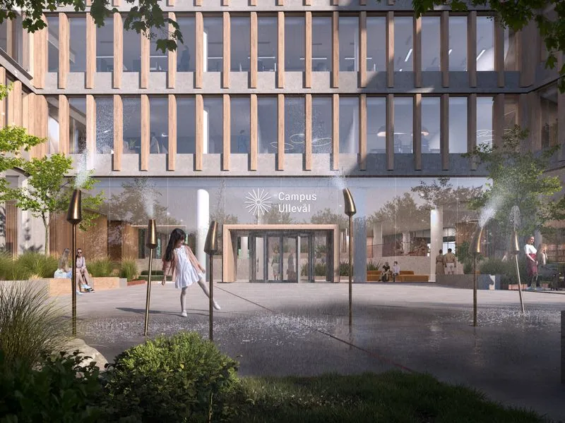 Arkitekt: Schmidt Hammer Lassen Architects Illustrasjon 3D Estate