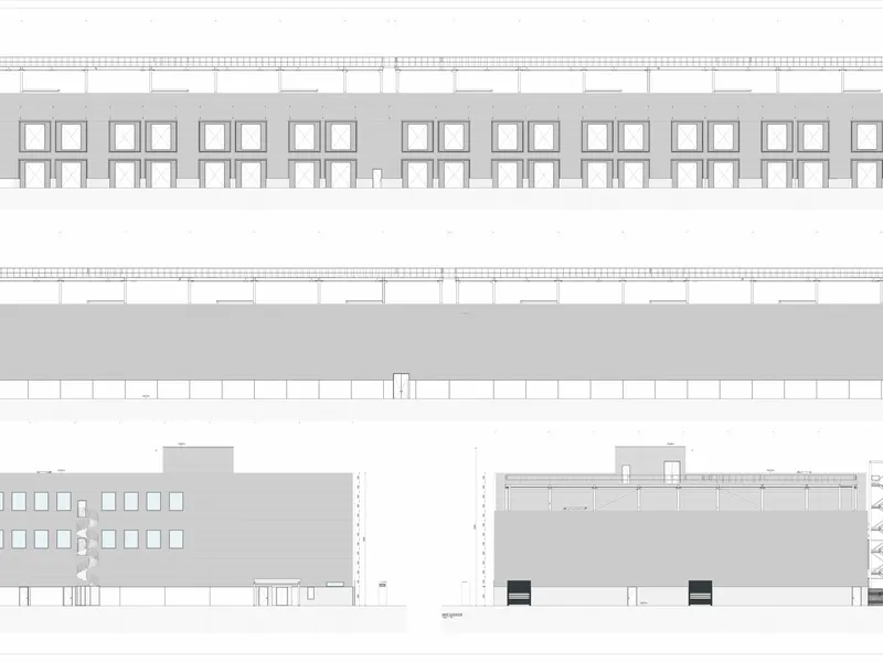 Fasade fra byggesøknad