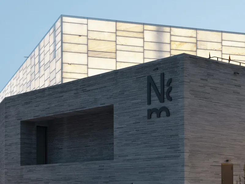Nasjonalmuseets fasade sett fra nord