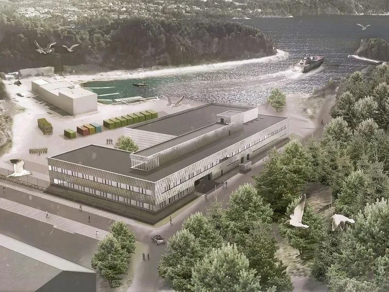 Nå starter byggingen av Draken på Haakonsvern Illustrasjon: Momentum Arkitekter