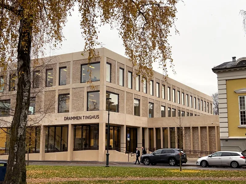 Åpning av Drammen tinghus november 2023
