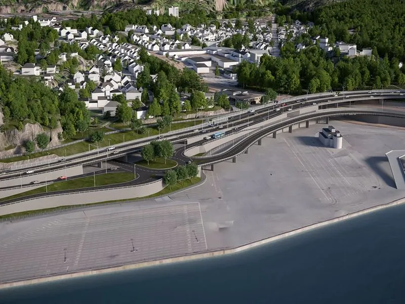 3D-illustrasjon: Statens vegvesen/Rambøll