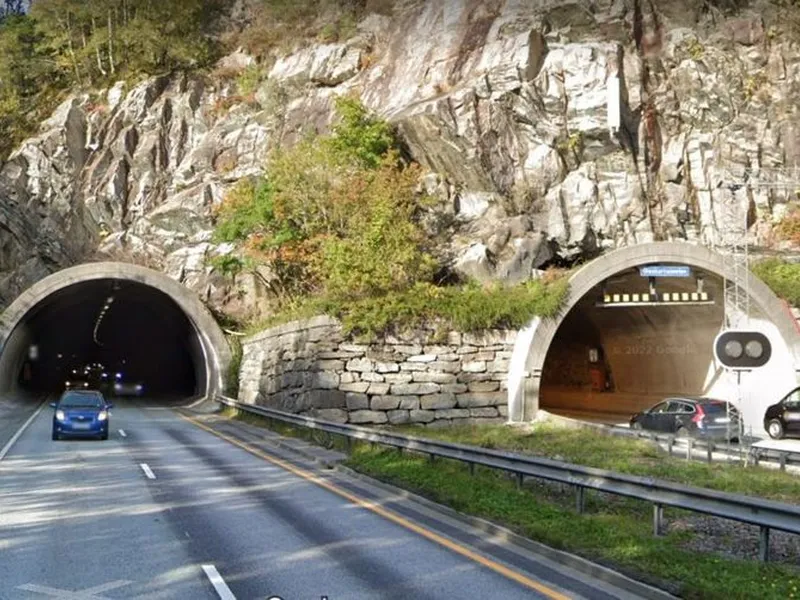 Glaskartunnelen på E39. (Foto: Google Streetview)