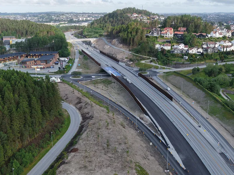 E39 Hove-Osli. Foto: Statens vegvesen.