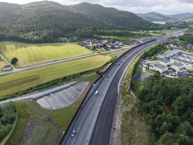 E39 Hove-Osli. Foto: Statens vegvesen.