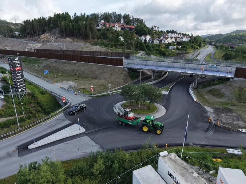 E39 Hove-Osli. Foto: Statens vegvesen.