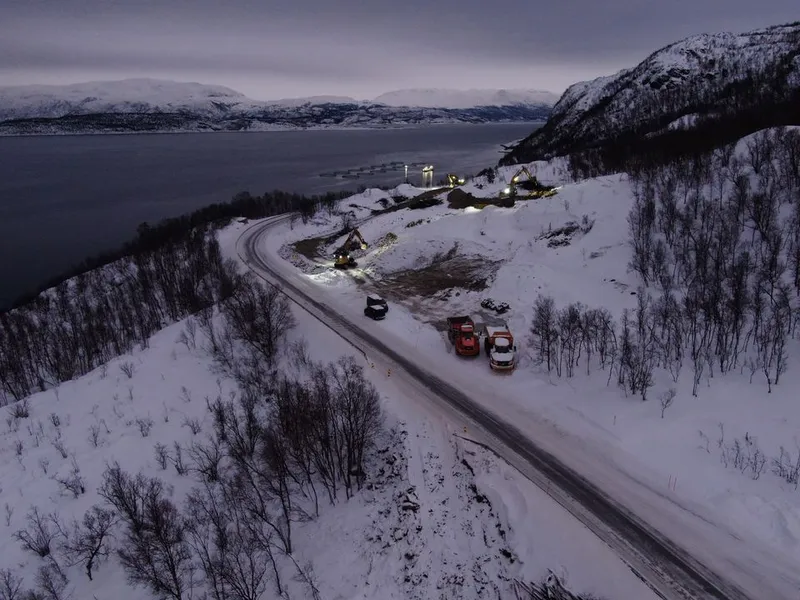 Utbedring av E6 ved Rakkenes for å bedre fremkommeligheten spesielt for tyngre kjøretøy