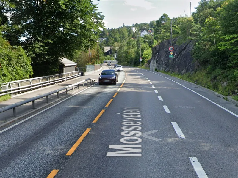 Nødvendig arbeid skal utføres på E18 Mosseveien Foto: Google Maps