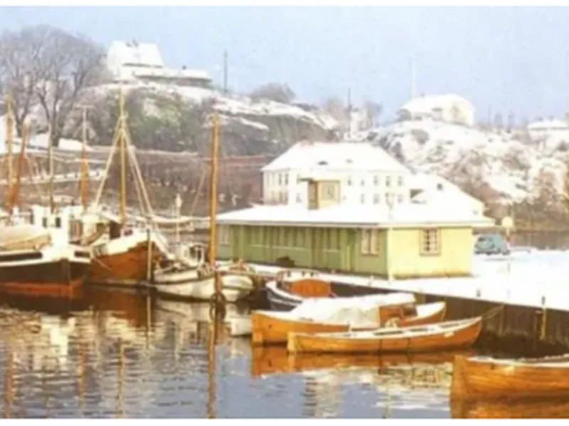 Brevik Med Indre Havn