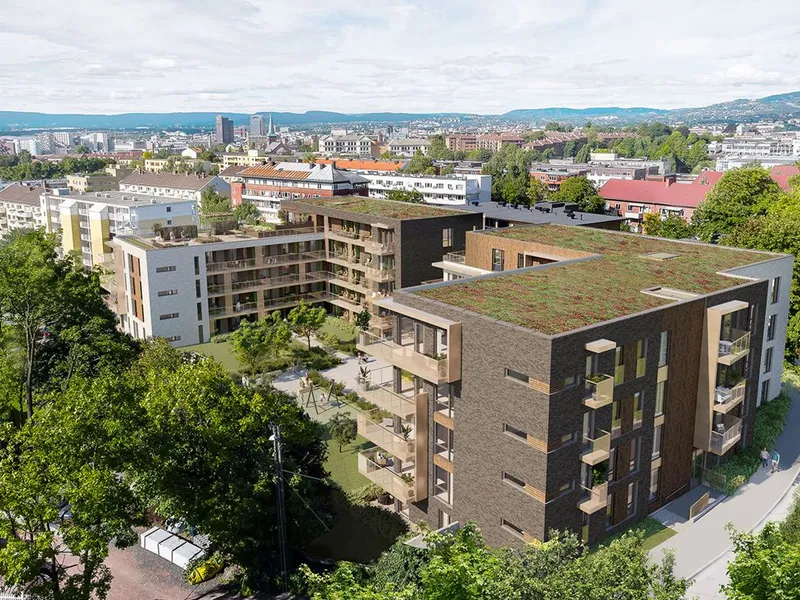Ensjølyst. Ill. Arcasa Arkitekter AS