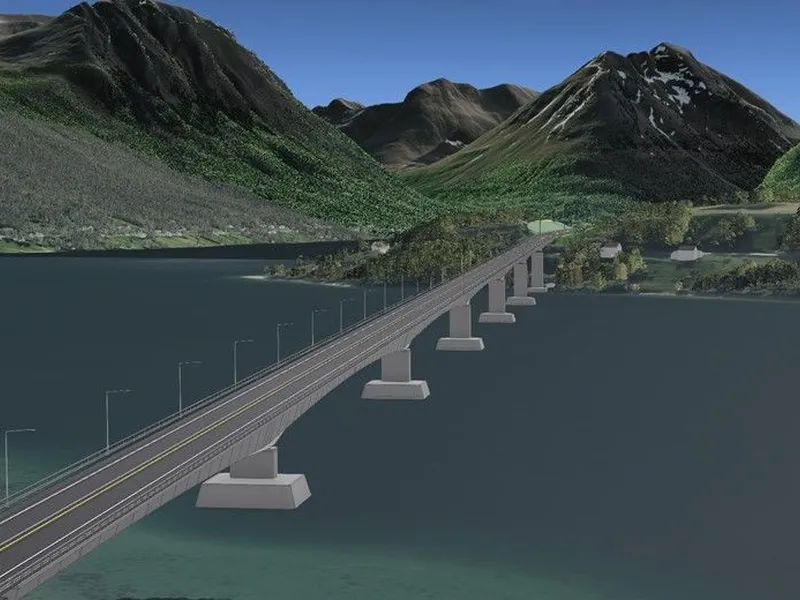 Nye E8 på strekningen Sørbotn–Laukslett skal gi en mer fremkommelig, kortere og sikrere innfartsveg til Tromsø.