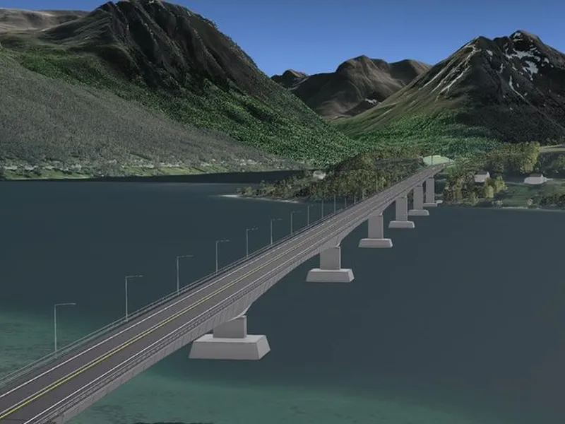 Nye E8 på strekningen Sørbotn–Laukslett skal gi en mer fremkommelig, kortere og sikrere innfartsveg til Tromsø.