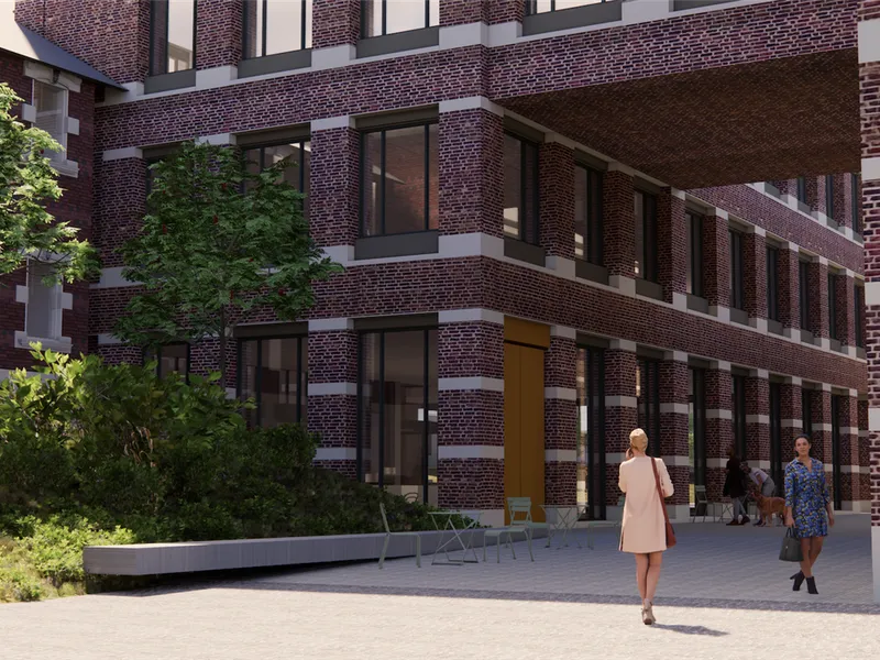 Illustrasjon av bygning - Klikk for stort bilde