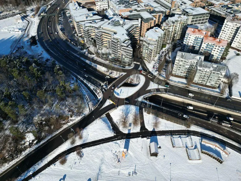 E18 Bygdøylokket. Foto: Erik Larsstuen/ Statens vegvesen