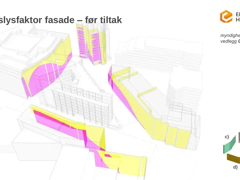 Fasade fra byggesøknad