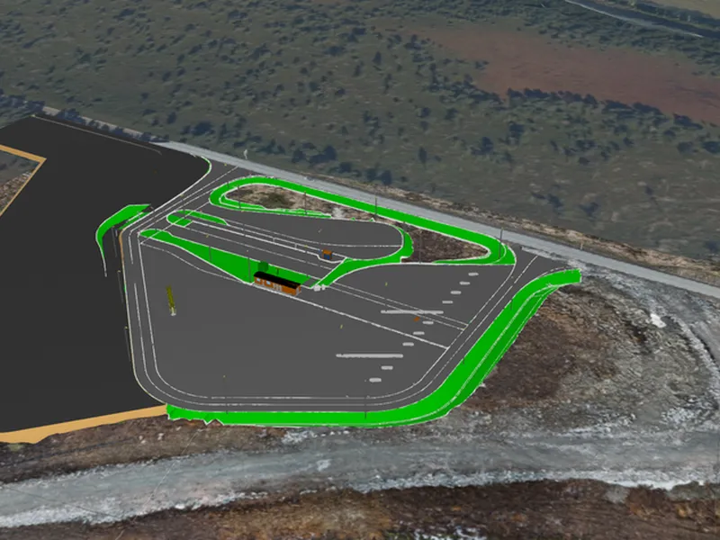 Stenseth maskin AS skal bygge den nye døgnhvileplassen for tungtransport ved Stormyra i Heim kommune.