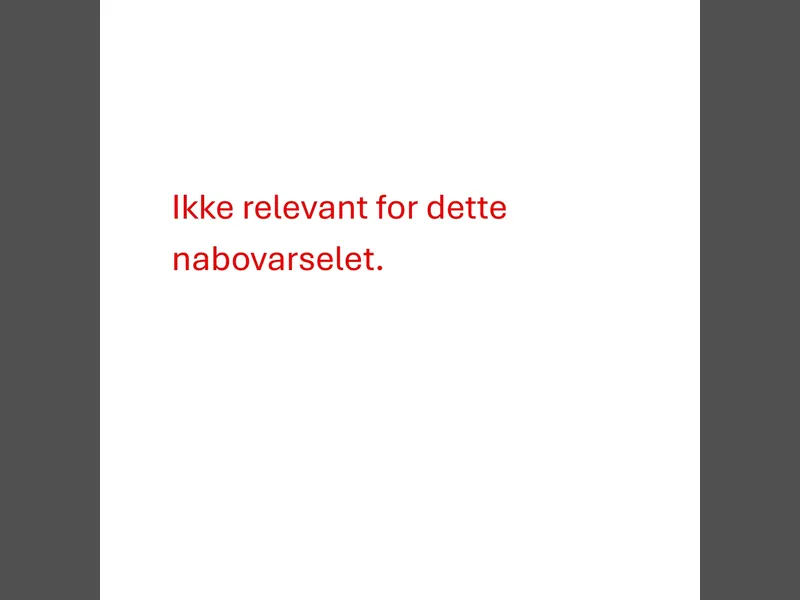 Fasade fra byggesøknad