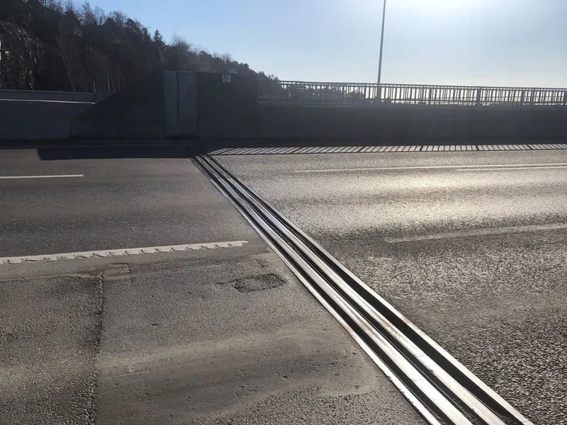 Bilde av fuger på E18 Varoddbrua