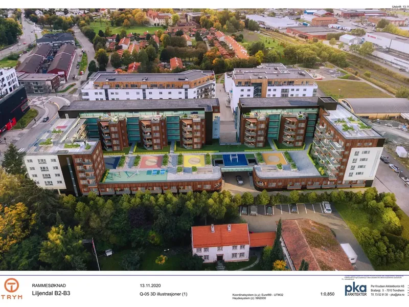 Illustrasjon fra byggesøknad