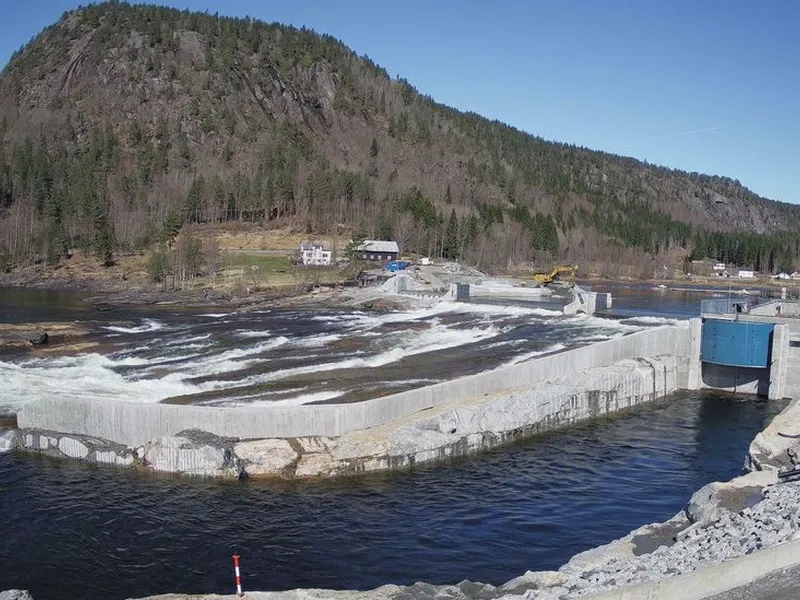 Fennefoss kraftverk vil årlig produsere ren, fornybar energi til rundt 3 000 boliger.
