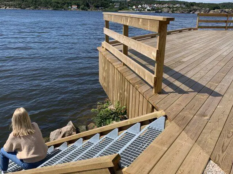 Trappa På Fiskebrygga