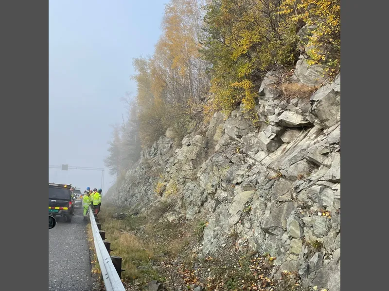 Fra befaring og forundersøkelse. Foto: Statens vegvesen.