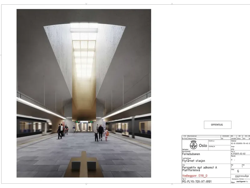 Perspektiv fra byggesøknad