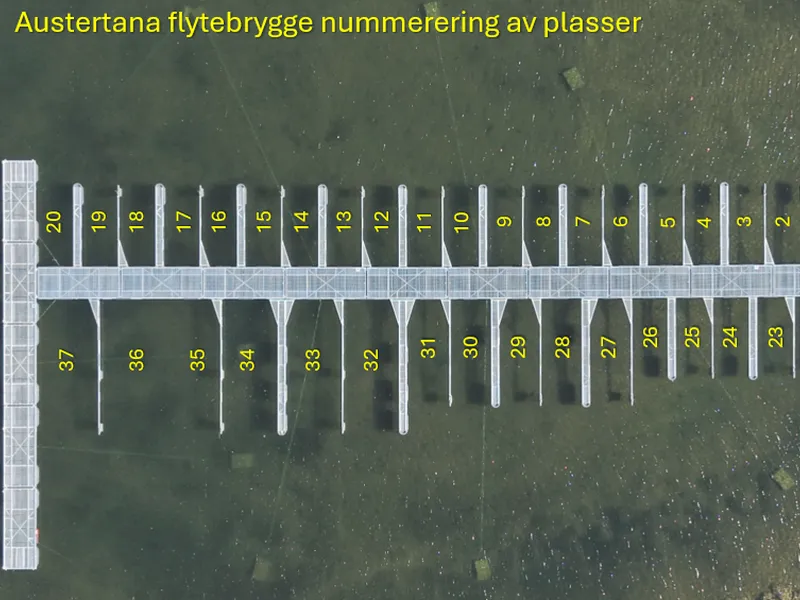 Austertana Småbåt og fiskerihavn båtplasser nummer