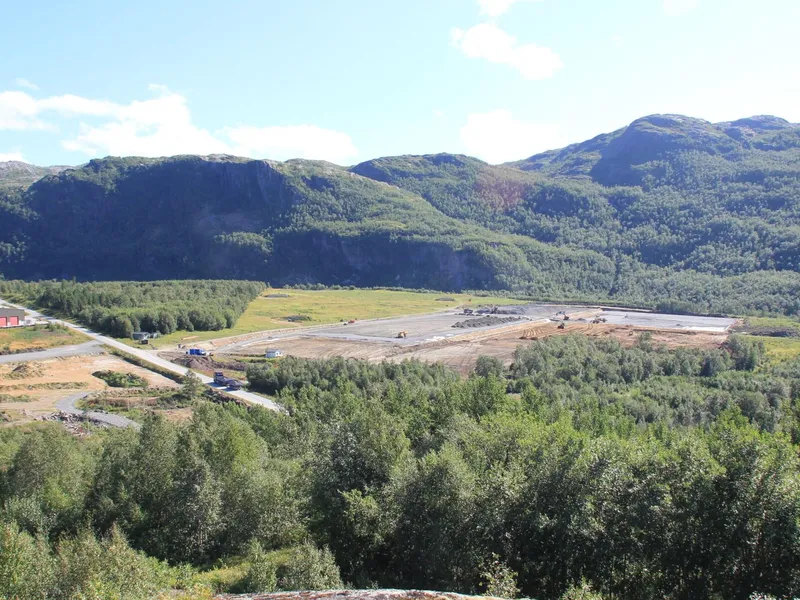 Camp Elvegårdsmoen i Bjerkvik er klar som Nato Staging area.. Foto: Forsvarsbygg