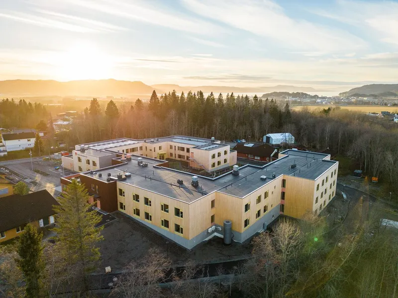 Fosslia omsorgsenter. Foto: PKA Arkitekter